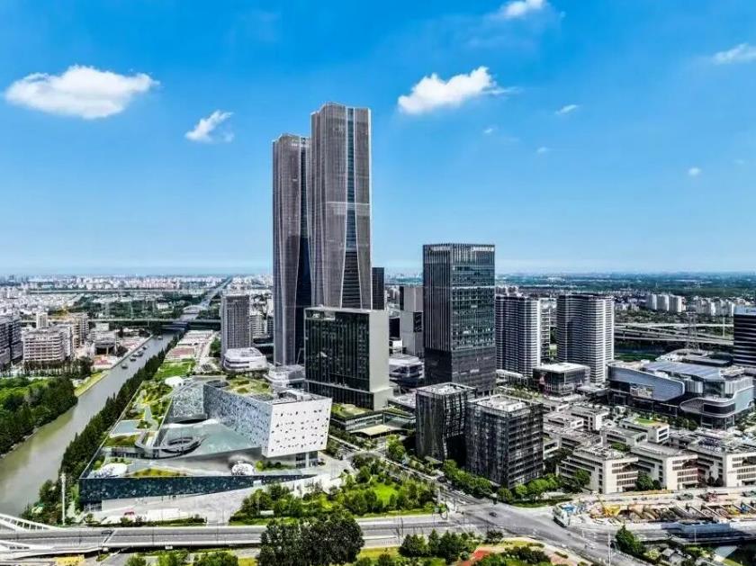 科技投资大厦外观全景